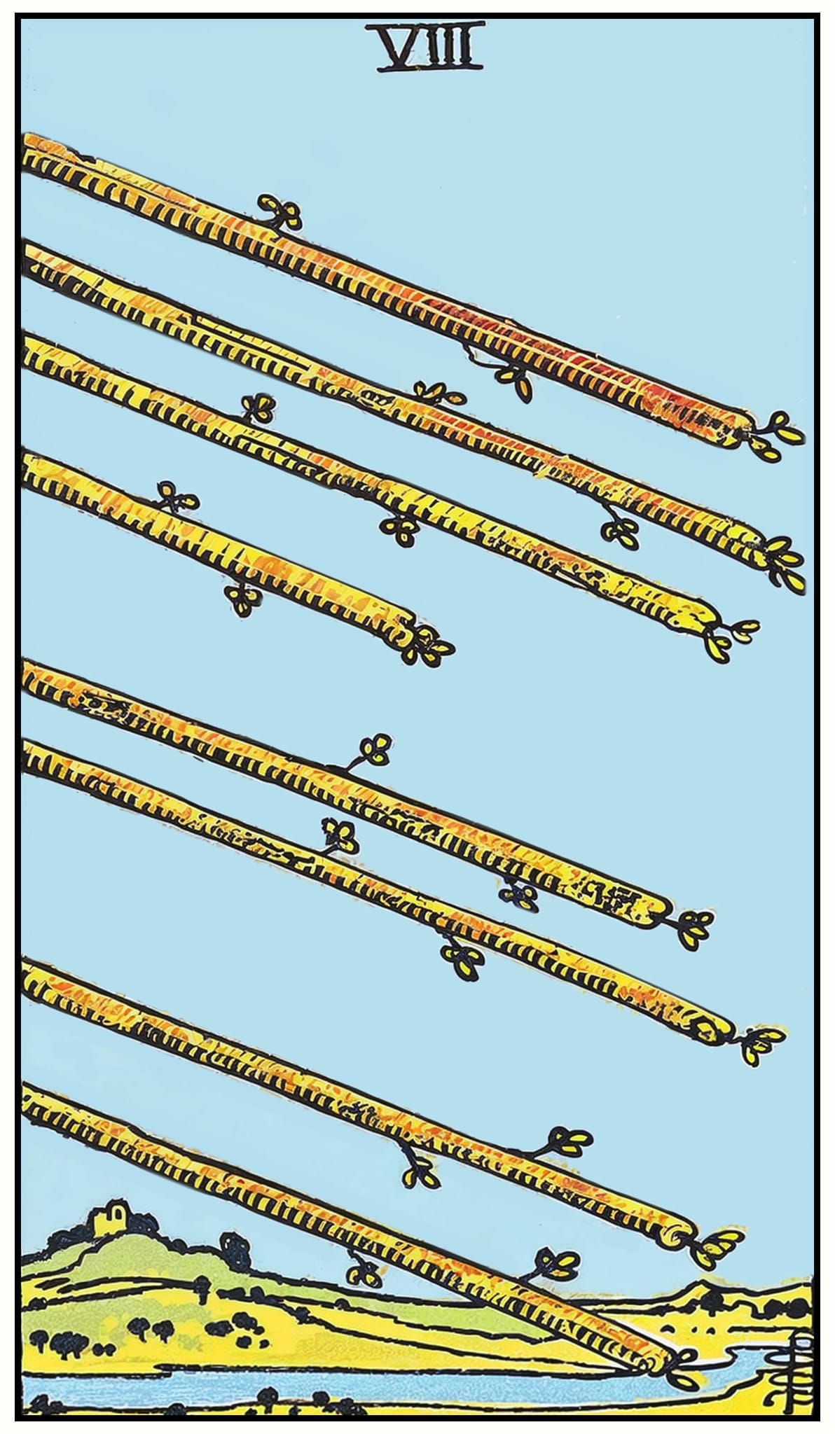Eight of Wands
