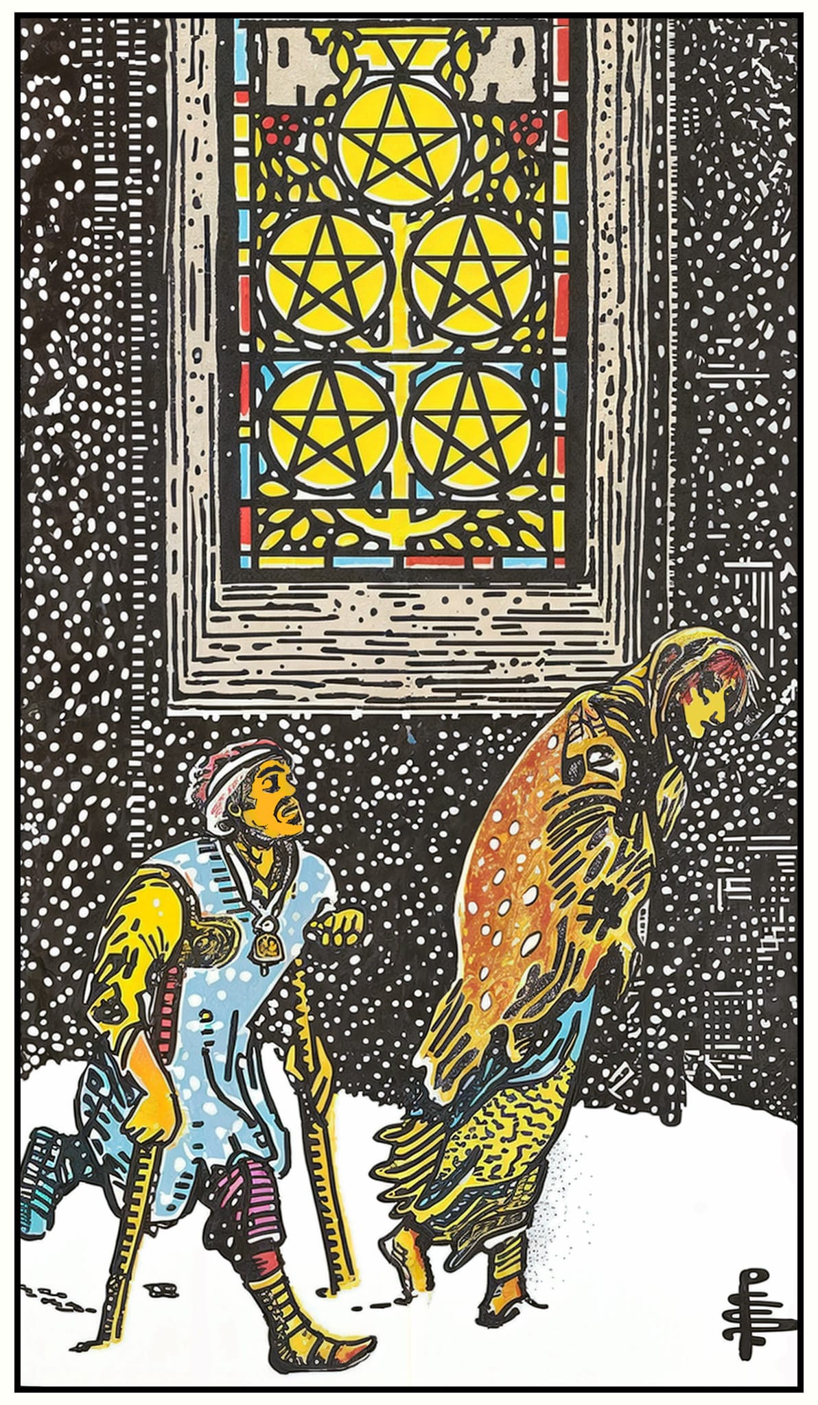Five of Pentacles