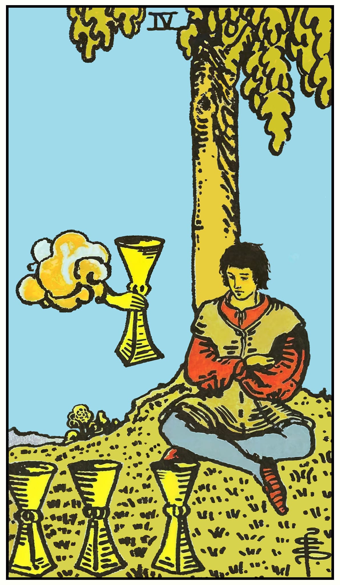Four of Cups