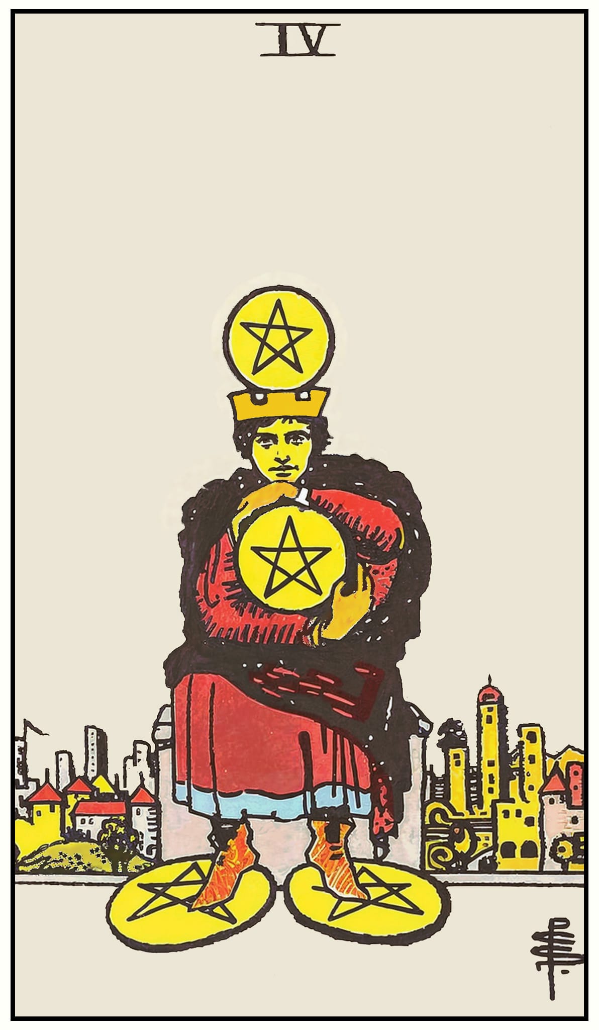 Four of Pentacles