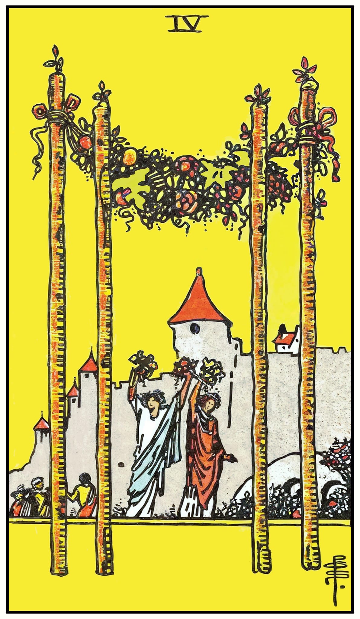 Four of Wands