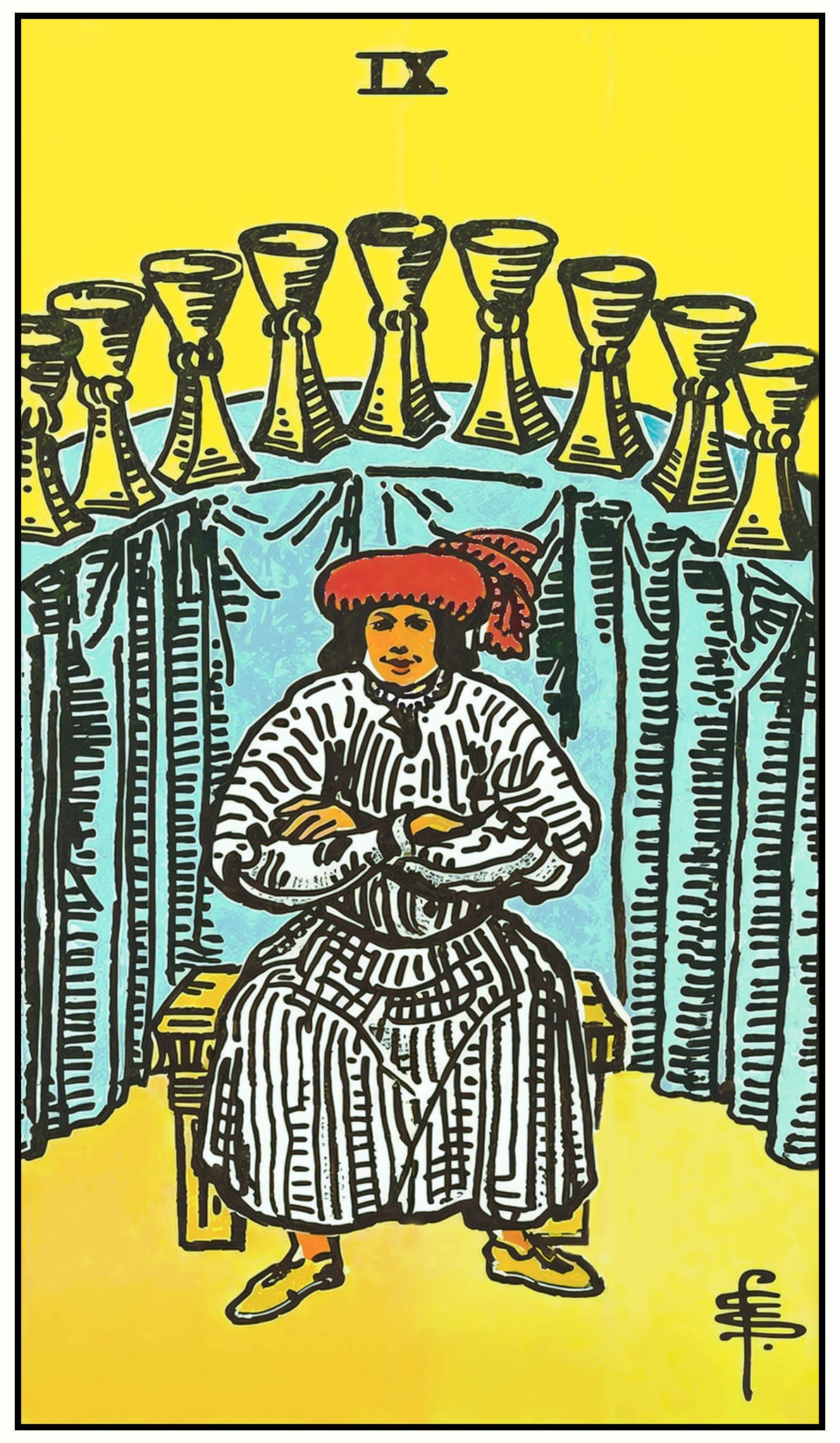 Nine of Cups