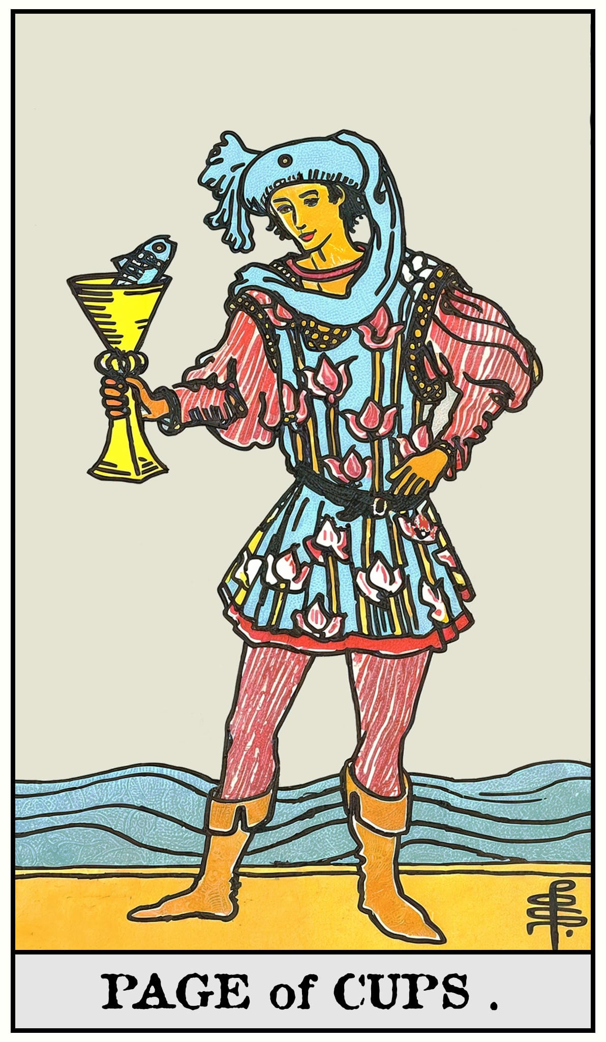 Page of Cups