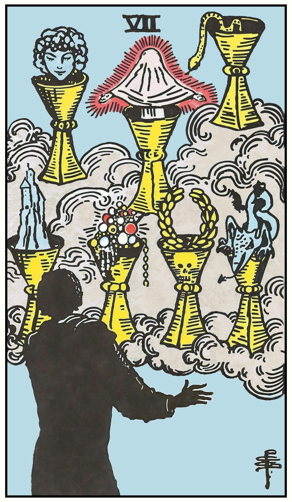 Seven of Cups
