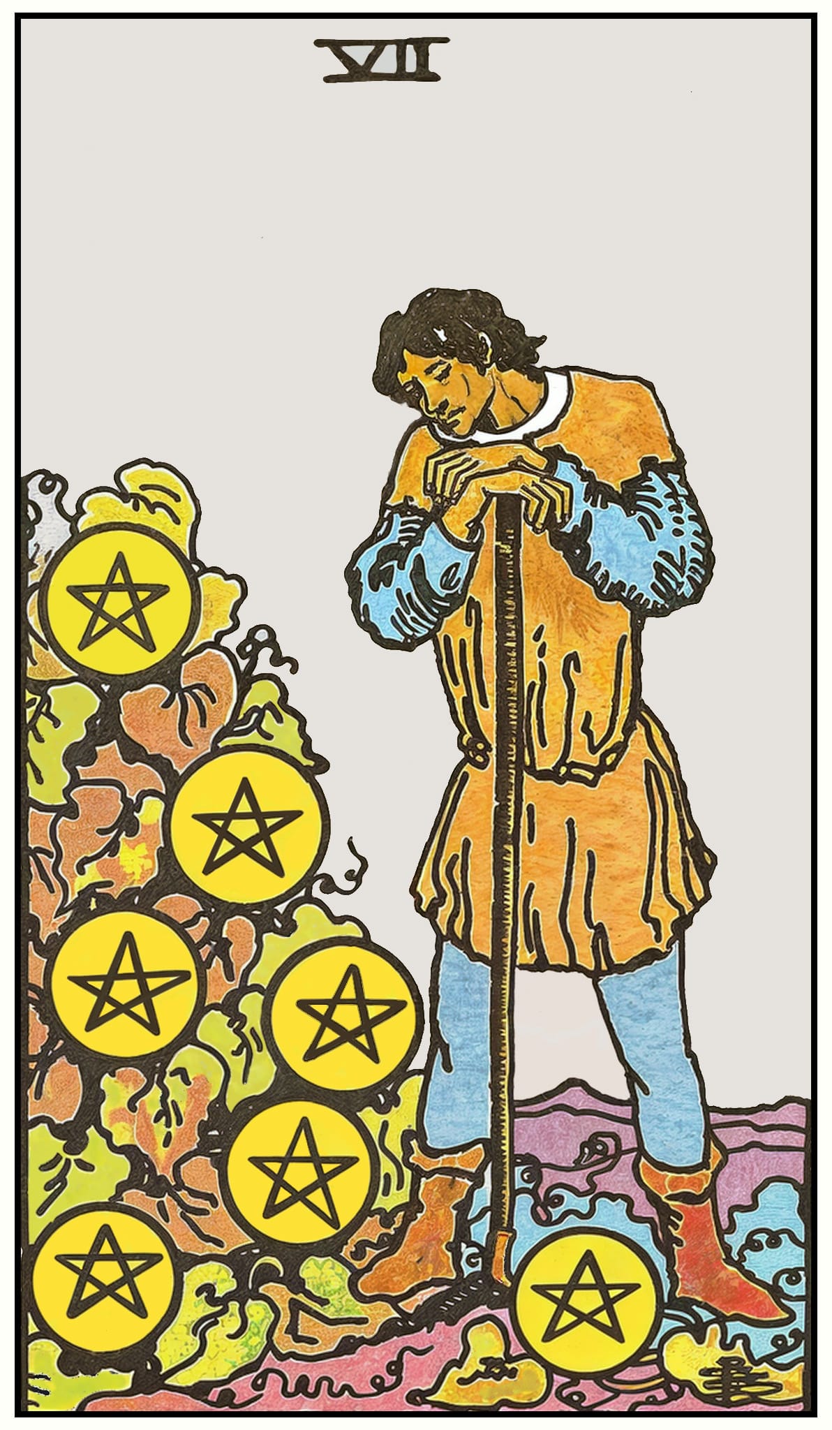 Seven of Pentacles