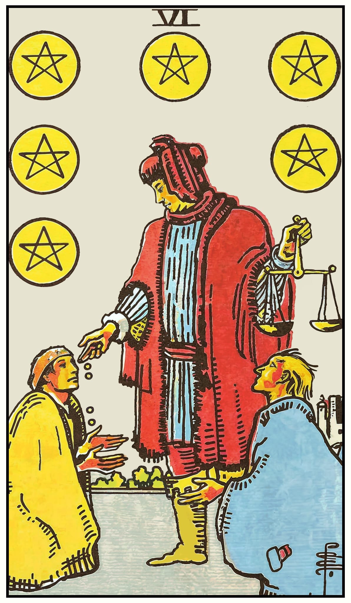 Six of Pentacles