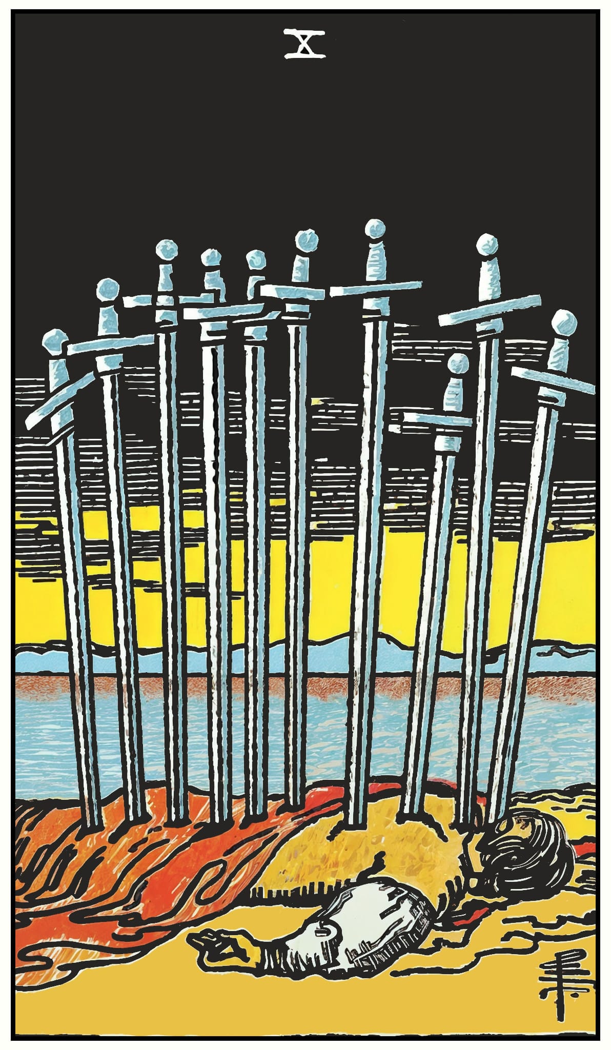 Ten of Swords