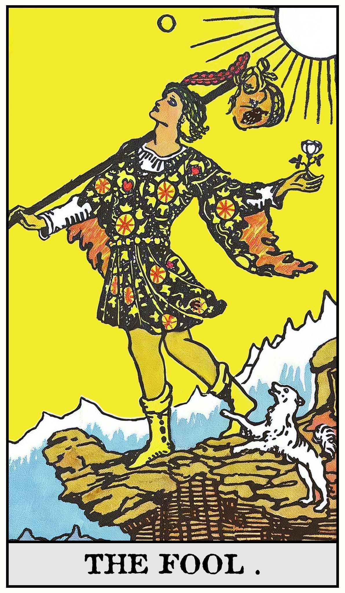 The Fool — Major Arcana 0