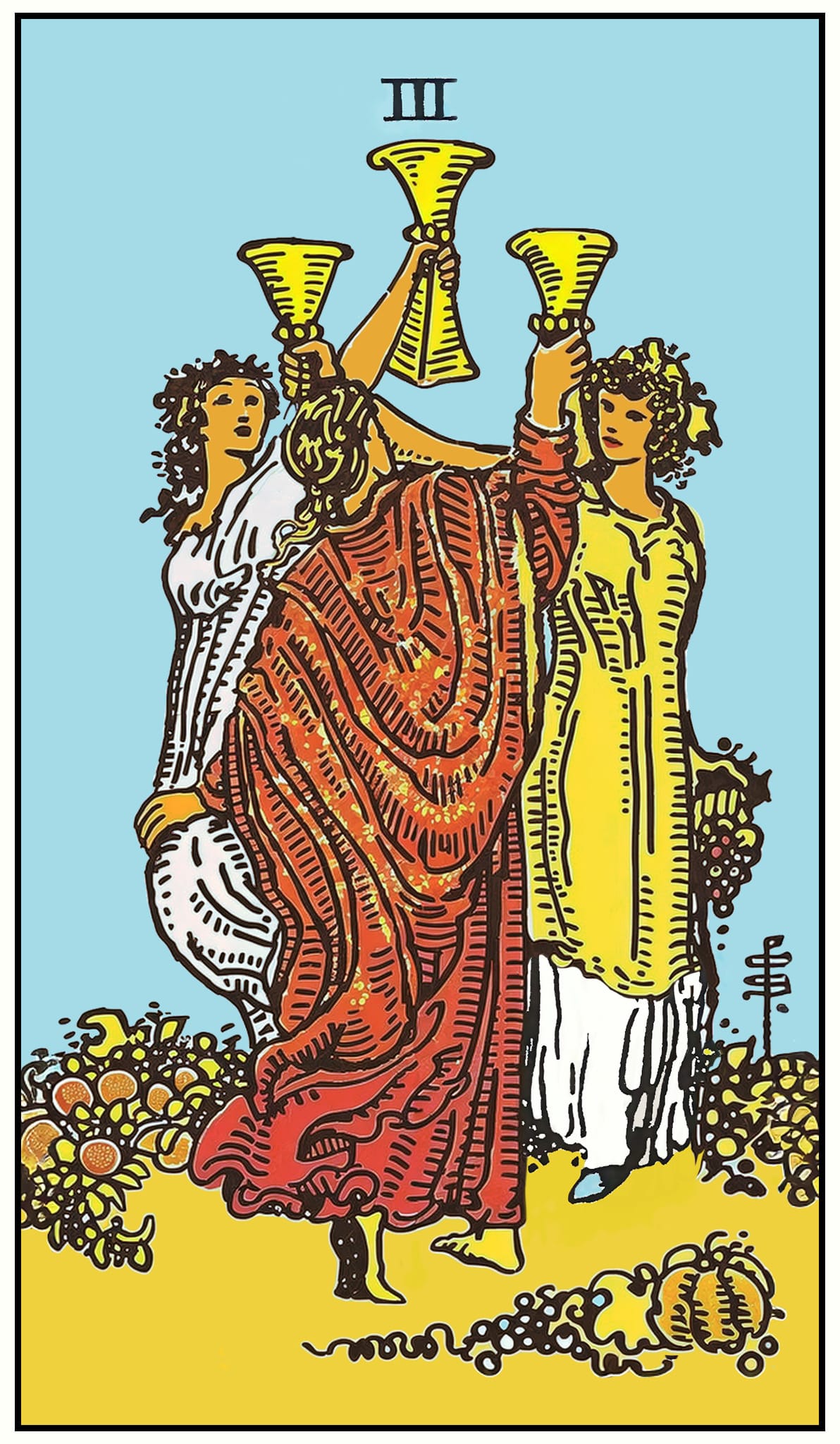 Three of Cups