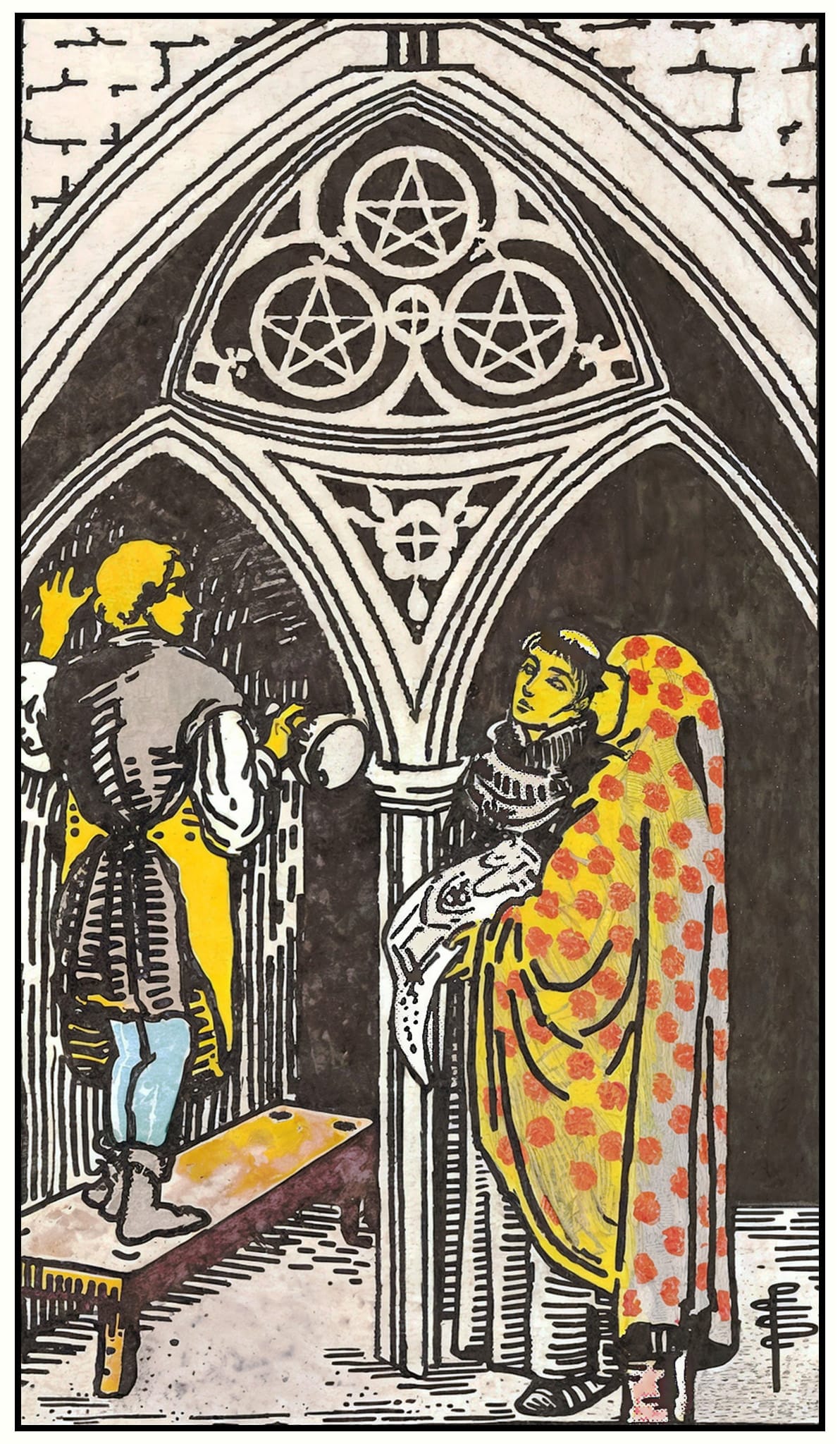 Three of Pentacles